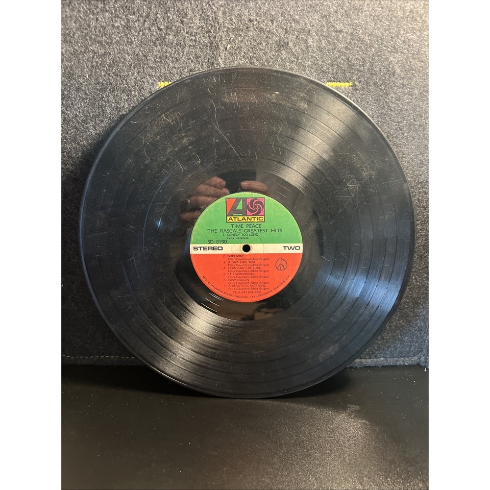The Rascals' Greatest Hits TIME PEACE 1968 Atlantic Records SD 8190 - Picture 3 of 6